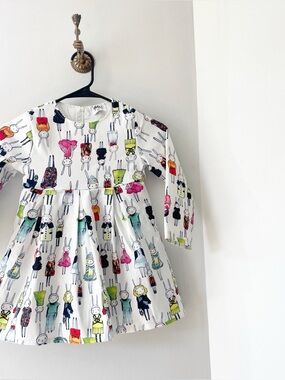 Lola + The Boys Bunny Girl Flare Dress | 5/6